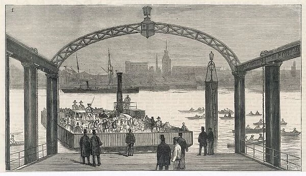 Rotherhithe Ferry 1877