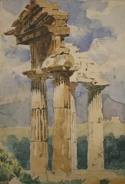 Ruin in Greece