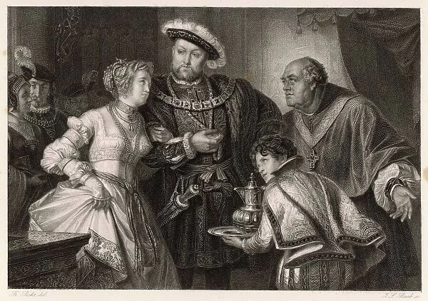Scene from Shakespeares Henry VIII