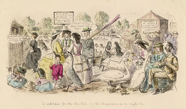 Serpentine Scene 1858