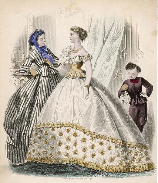 Striped Dress 1866