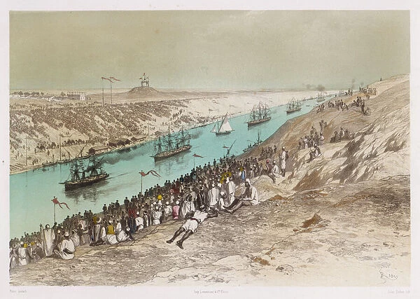Suez Canal Opened 1869