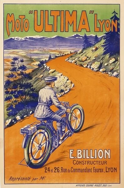 Ultima advertising poster