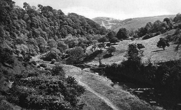 View of Chee Dale, Derbyshire