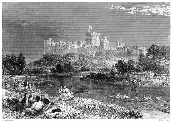 Windsor Castle C. 1852