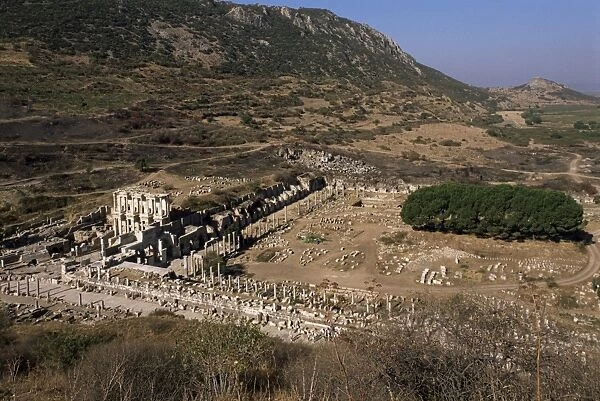 Curetes Way and Library of Celsus