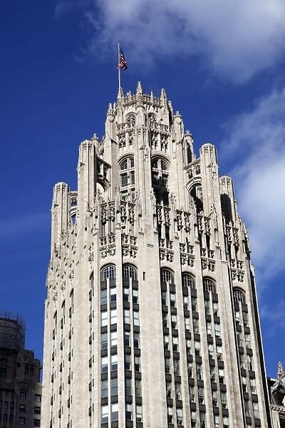 Tribune Building, Chicago, Illinois, America