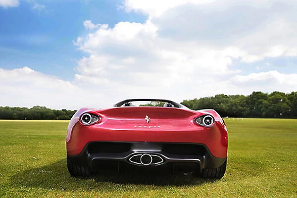 Pininfarina Sergio Concept Roadster, 2013, Red, metallic