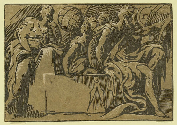 The Philosopher Diogenes And The Allegory Of Astronomy