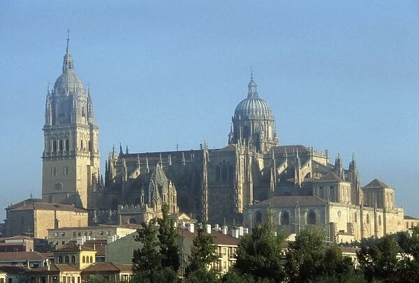 Spain, Castile and Leon, Salamanca, Old and New Cathedrals