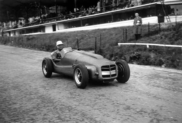 1952 Belgian Grand Prix - Stirling Moss: Stirling Moss, retired, action