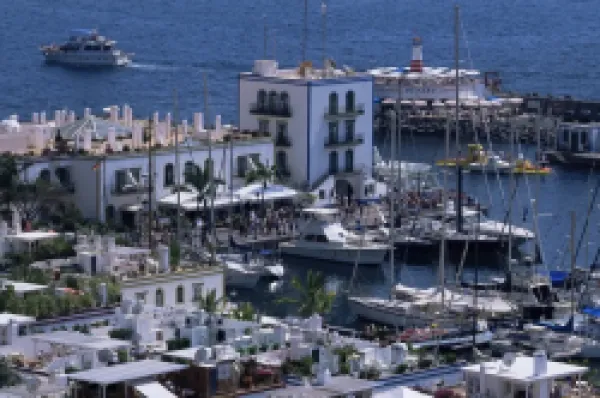 Buy Puerto de Mogan, Gran Canaria, Canary Islands, Spain, Atlantic Ocean, Europe