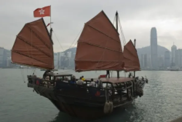 Buy One of the last remaining Chinese sailing junks on Victoria Harbour