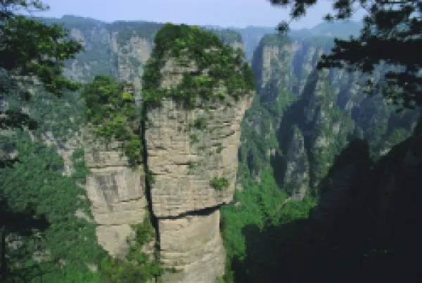 Buy Spectacular limestone outcrops and forested valleys