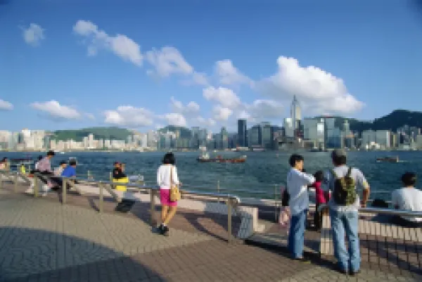 Buy The waterfront of Tsimshatsui at the tip of the Kowloon peninsula