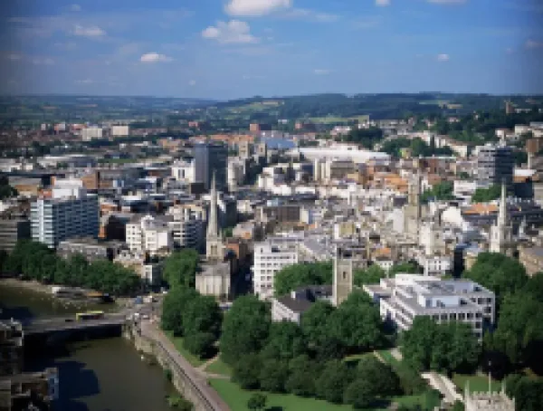 Buy View over centre of city