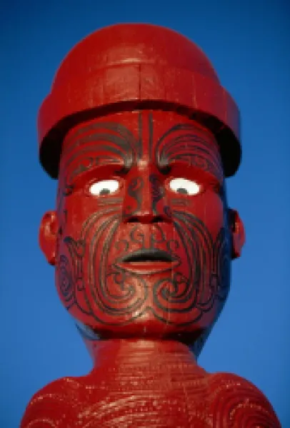 Buy Traditional Maori 'Poupou' figure