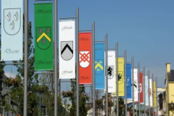 Buy Pennants in Eyre Square representing the tribes (families) of Galway