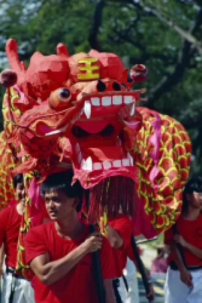 Buy Chinese Dragon Dancers for National Day on 9th August