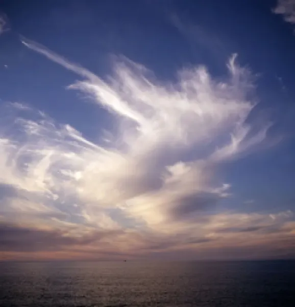 Buy Cirrostratus Cloud - over calm sea