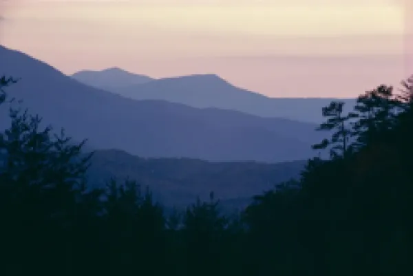 Buy View of afterglow from Foothills Park