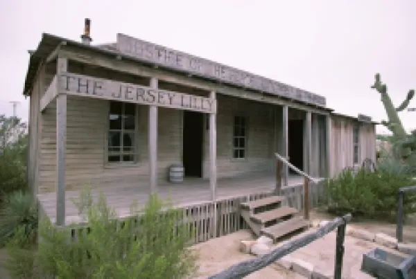 Buy Bar and courthouse of the famous Judge Roy Bean