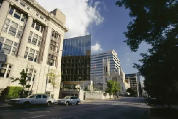 Buy Old and new buildings downtown in the state capital