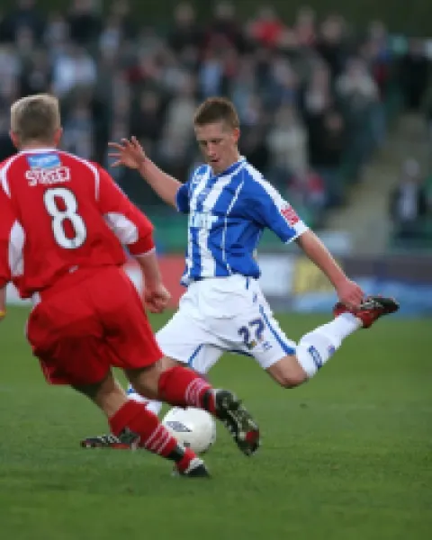 Sam Rents clears the lines