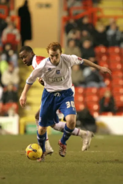 Tommy Fraser in action