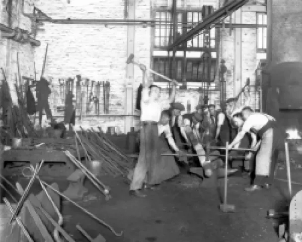 F Shop - Blacksmiths Shop, 1936