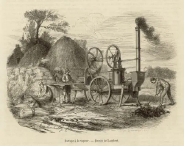 Buy FRENCH THRESHER 1859