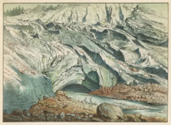 Buy GLACIER ON MONT BLANC