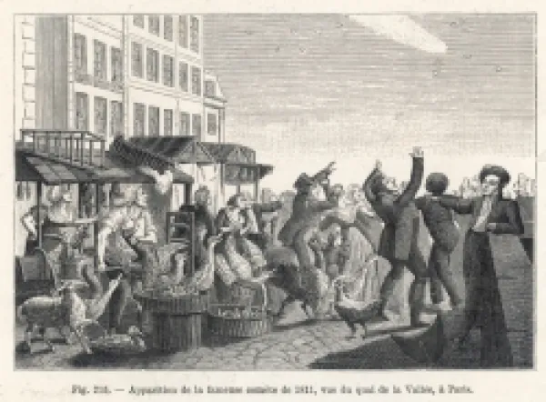 Buy COMET OF 1811 OVER PARIS