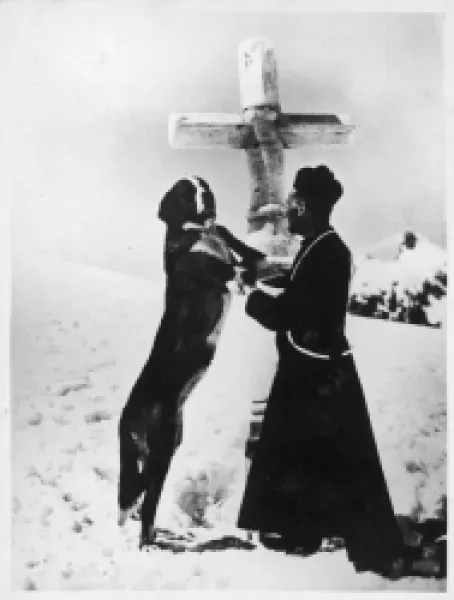 Buy MONK WITH ST. BERNARD'S