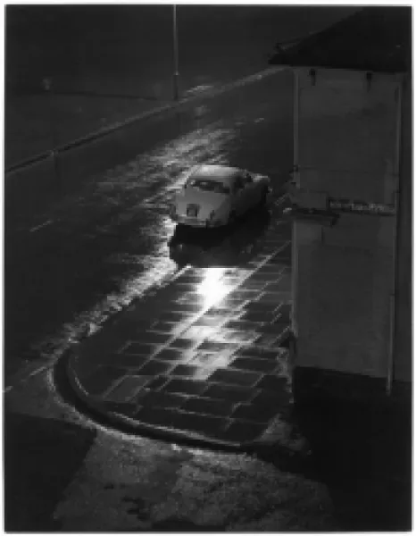 Buy CAR ON WET STREET