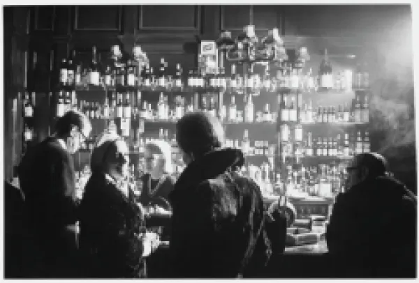 Buy BARMAID IN SMOKY PUB