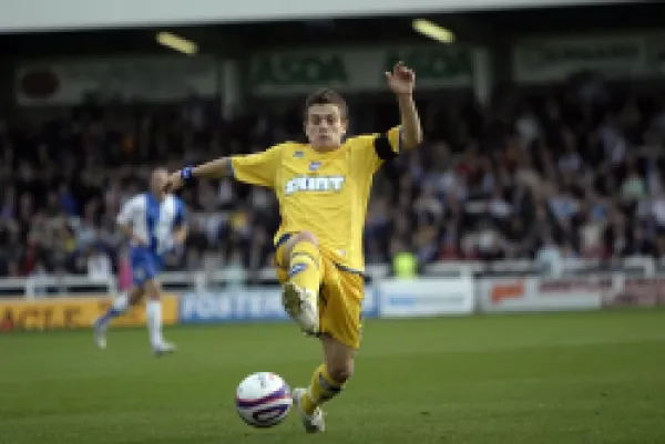 Hartlepool away match action 2007-08