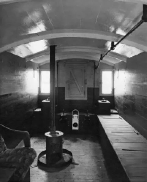 Internal view of a Toad Brake Van