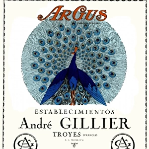 Advertisement for Andre Gillier stockings