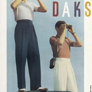 Advert / Daks Trousers
