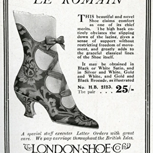 Advert for London Shoe 1913