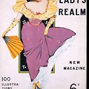 Advertising poster, The Ladys Realm, 1896