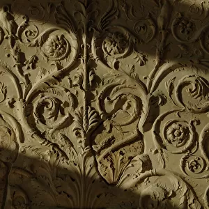 Ara Pacis Augustae. Scrolling acanthus relief