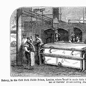 Bakery in the Cold Bath Fields Prison, London, 1860