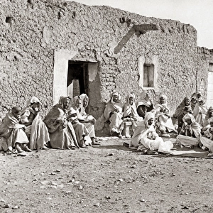 Cafe, Saharan Algeria, circa 1890