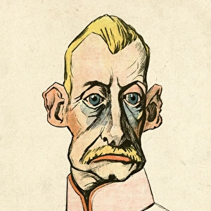 Caricature, Rupert of Bavaria, WW1