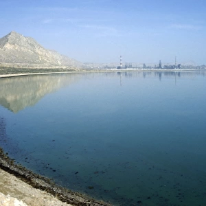 Caspian Sea Shore - oil refinery near Krasnovodsk