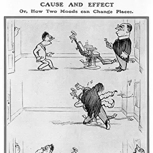 Cause & Effect - dentist cartoon by H. M. Bateman
