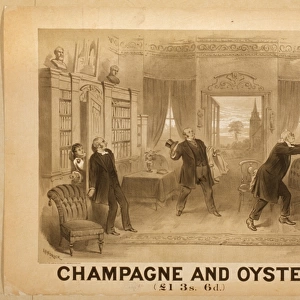 Champagne and oysters