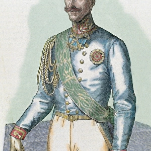 Charles Albert (1798-1849). King of Sardinia